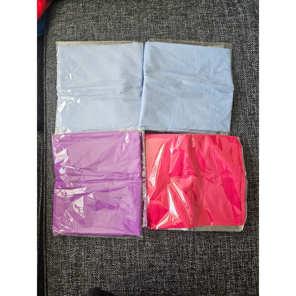Unbranded Scarf Set Women 4 pack‎ NEW 100% Cotton Crinkle Frayed Edge headscarf